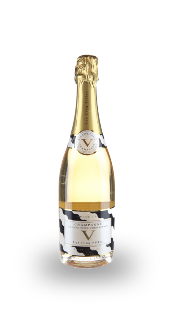 AOC CHAMPAGNE - LES CINQ FILLES BLANC DE BLANCS GRAND CRU
