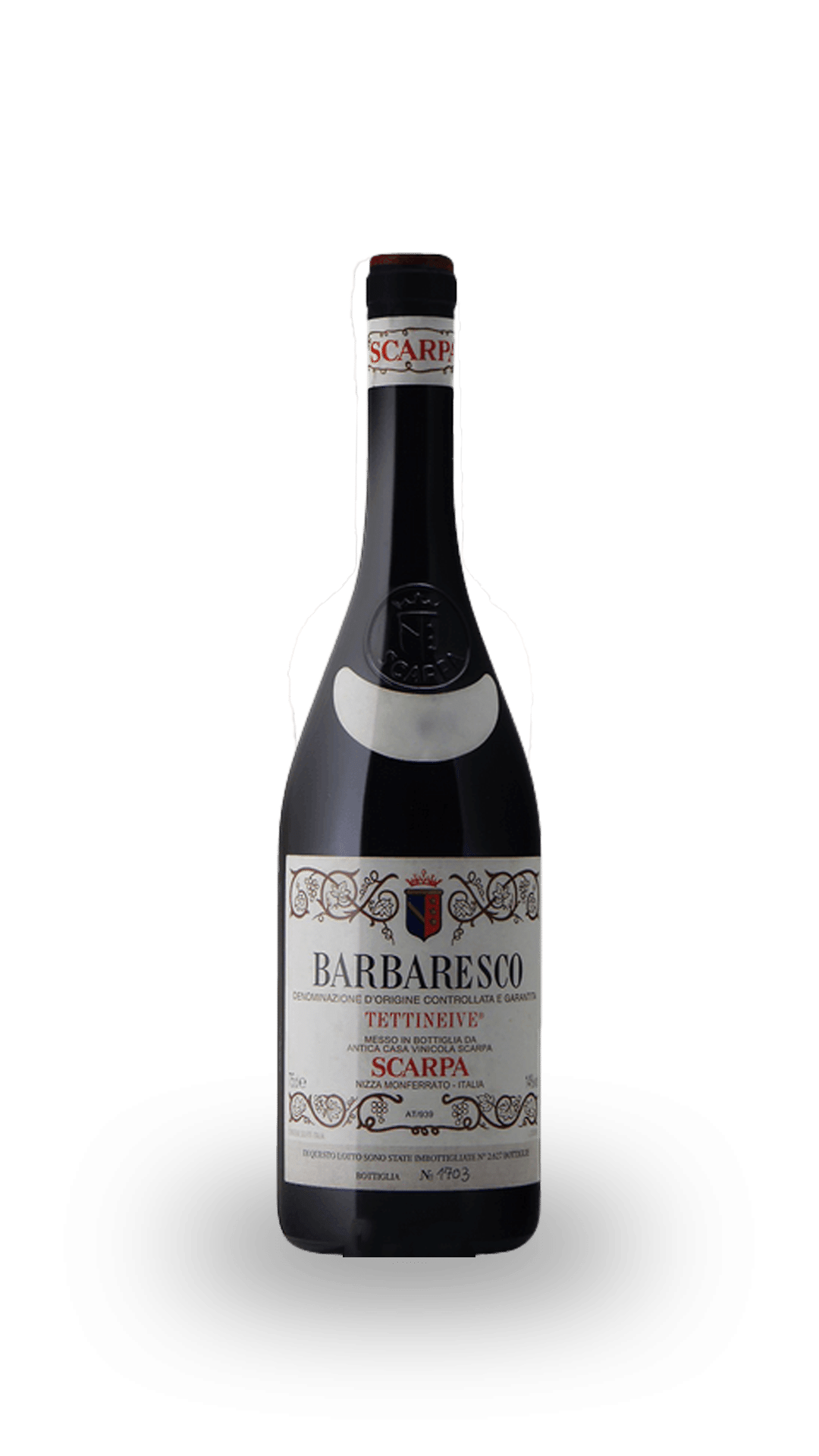 BARBARESCO TETTINEIVE SCARPA 2017 75 CL