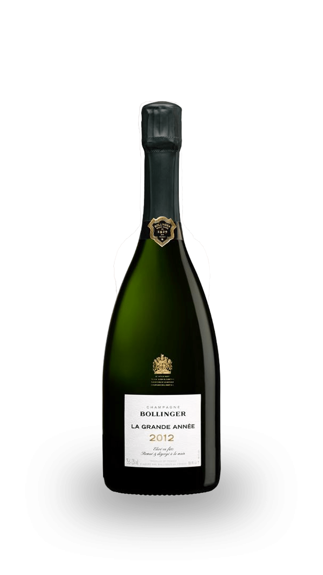 BOLLINGER LA GRANDE ANNEE 2012 75CL