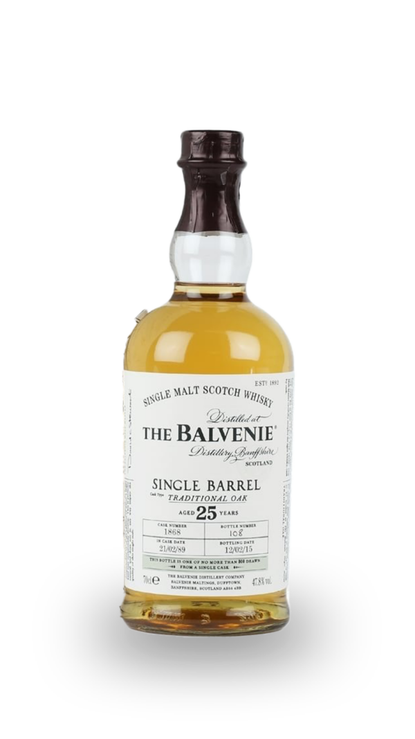 WHISKY BALVENIE 25 Y SINGLE BARREL 47.8°