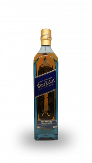 WHISKY JOHNNIE WALKER BLUE LABEL COFFRET 2 VERRES 40°