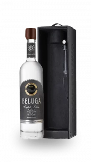 BELUGA GOLD LINE COFFRET CUIR 40°