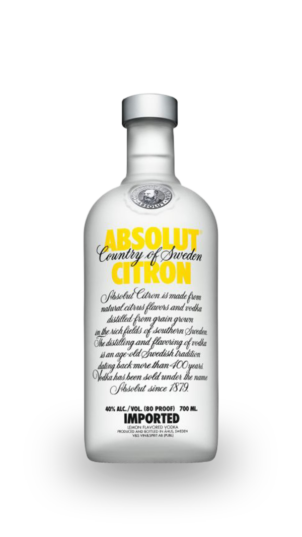 baseABSOLUT CITRON 40°