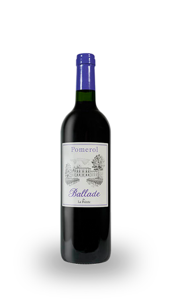 AOC POMMEROL - BALLADE DE LA POINTE 2015 (2ND VIN DU CHATEAU LA POINTE)