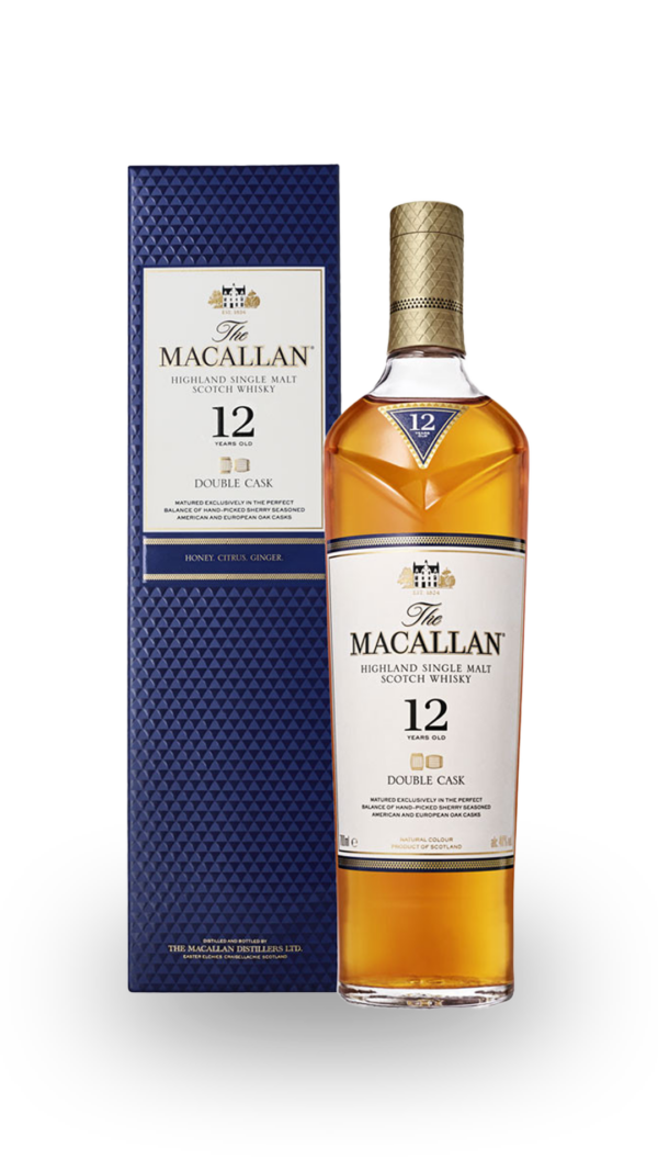 MACALLAN 12 ANS DOUBLE CASK 40° 70CL