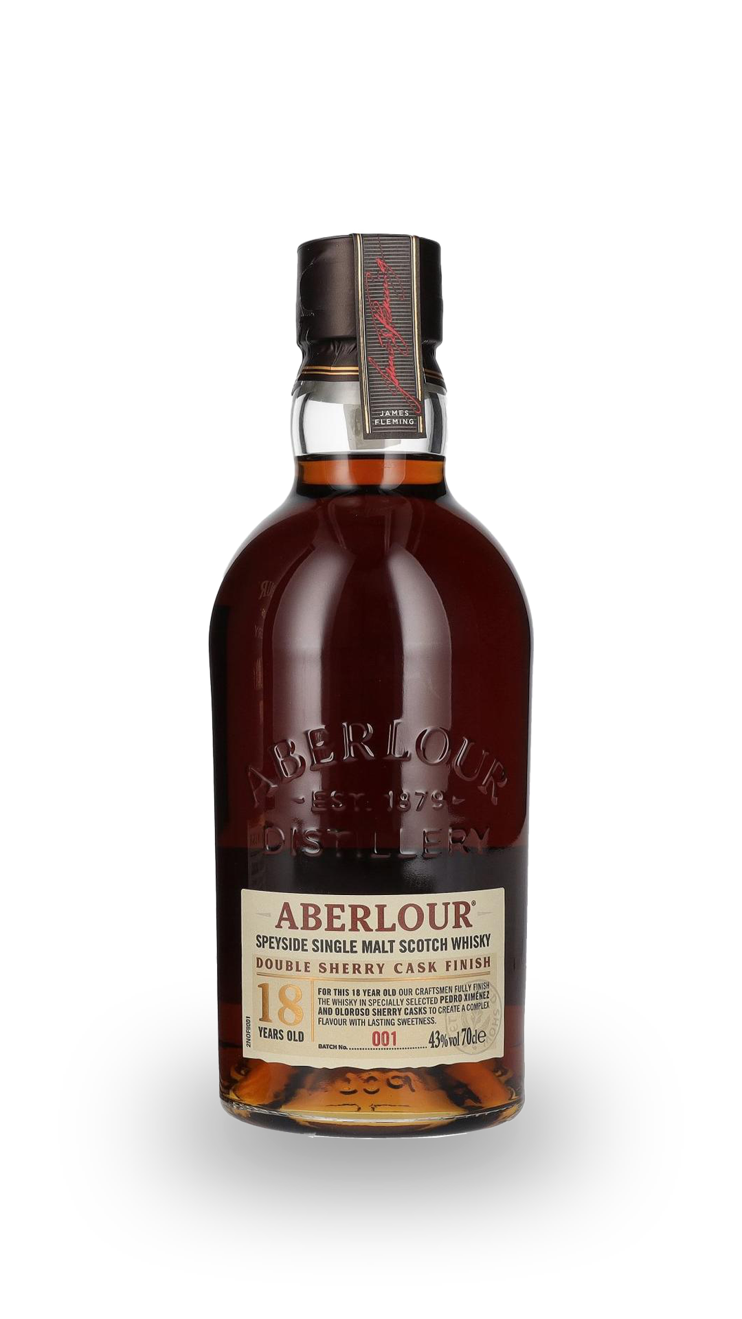 WHISKY ABERLOUR 18 ANS DOUBLE SHERRY CASK CANISTER 43°