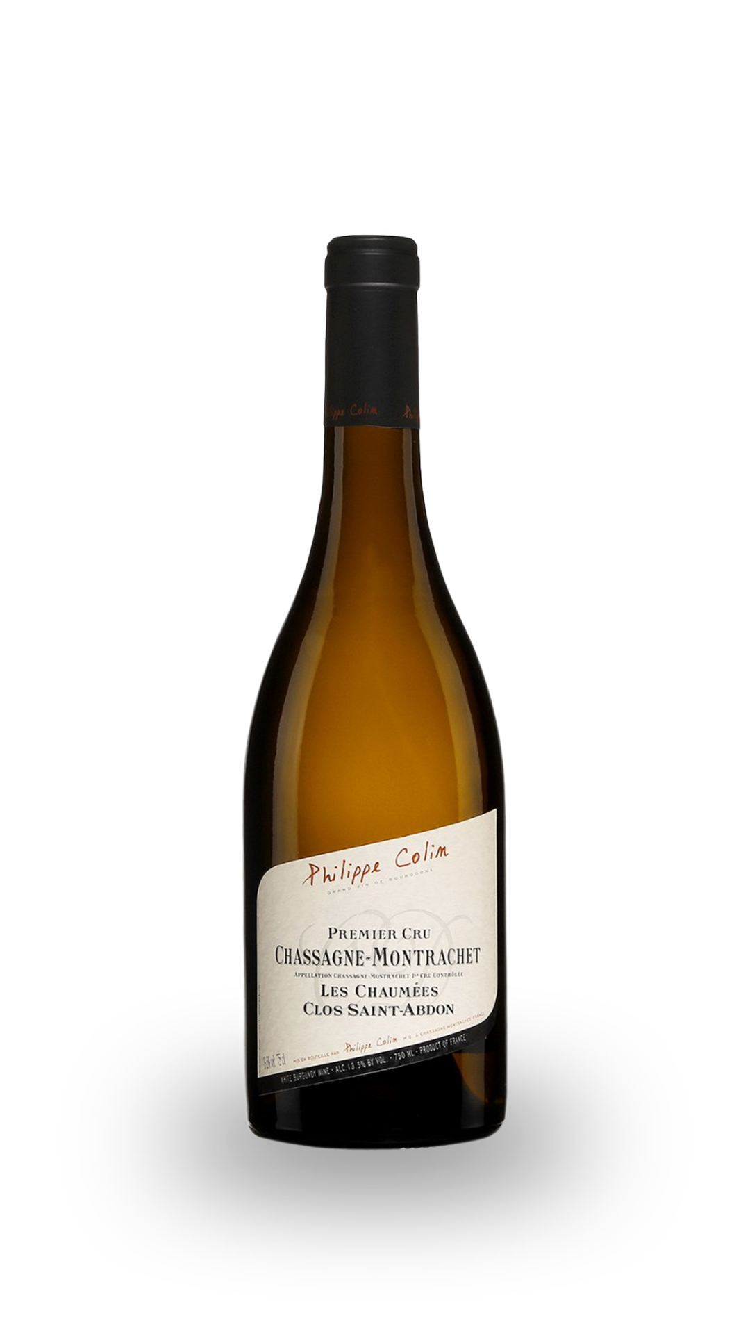 AOC CHASSAGNE MONTRACHET 1ER CRU LES CHAUMÉES, CLOS ST ABDON – DOMAINE PHILIPPE COLIN 2019