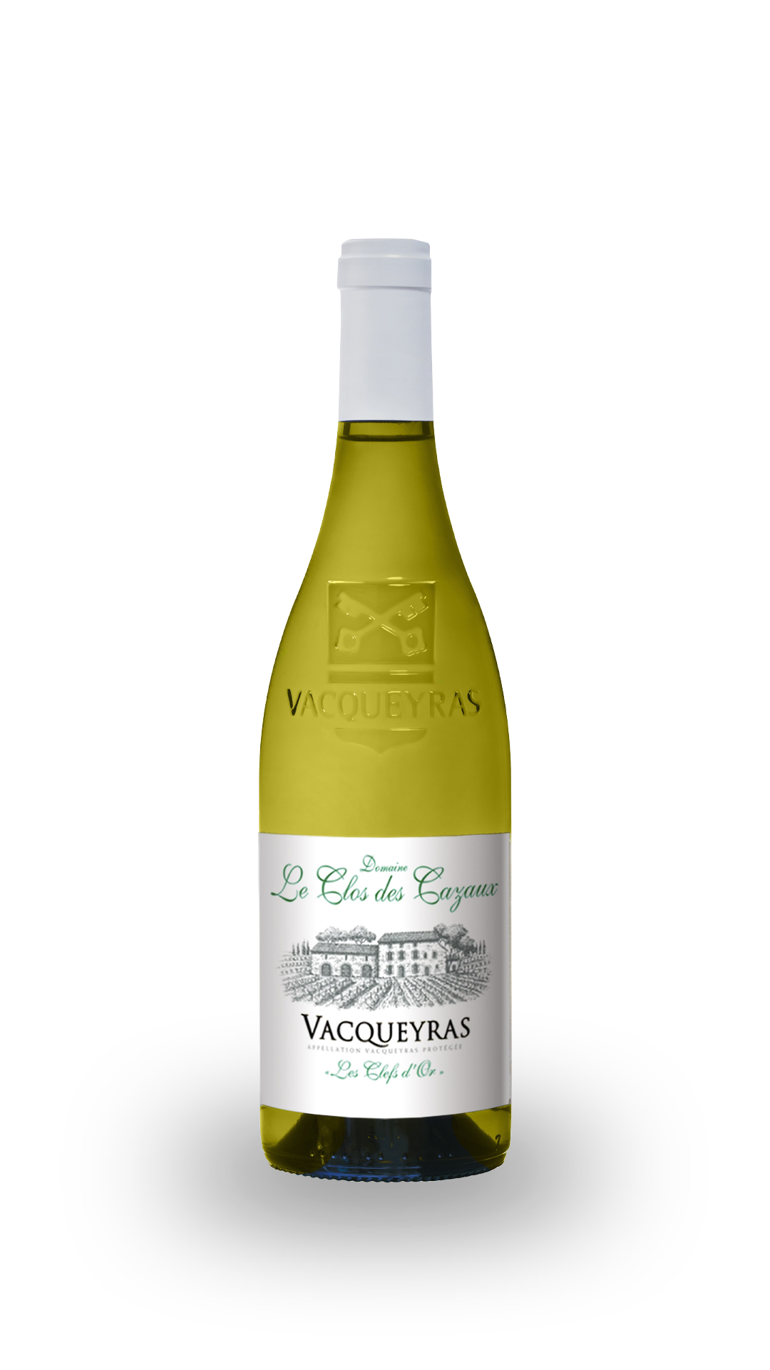 AOC VACQUEYRAS BLANC « CUVÉE CLEFS D’OR » – DOMAINE LE CLOS DES CAZAUX 2021
