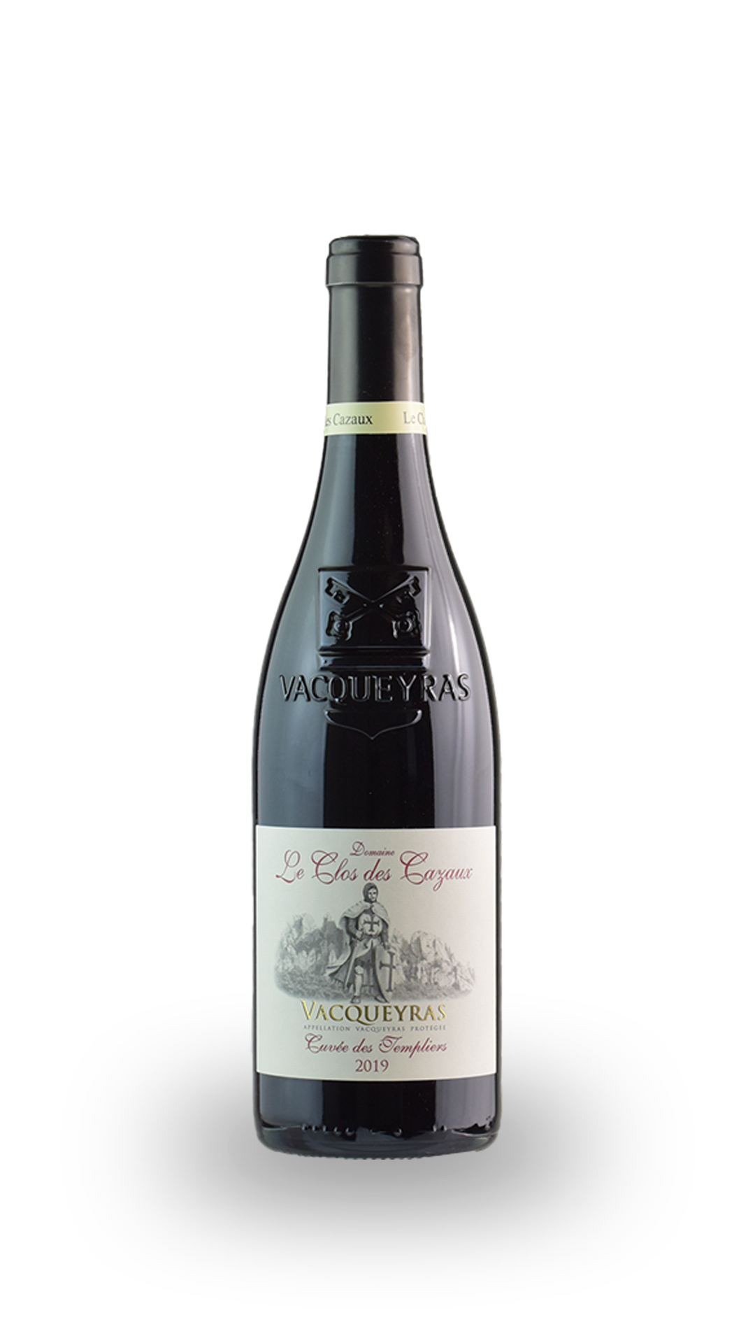AOC VACQUEYRAS ROUGE « CUVÉE DES TEMPLIERS » – DOMAINE LE CLOS DES CAZAUX 2019