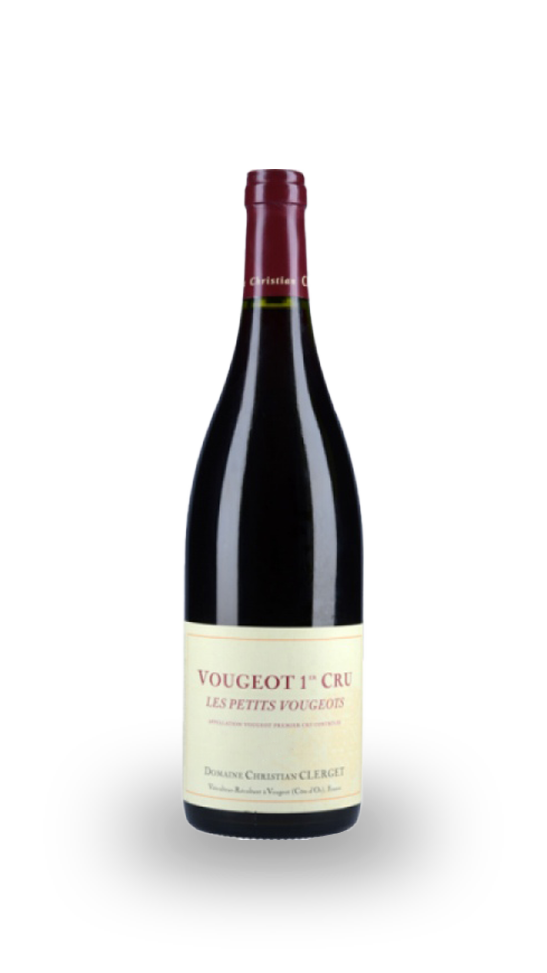 AOC VOUGEOT 1ER CRU LES PETITS VOUGEOTS – DOMAINE CLERGET 2018
